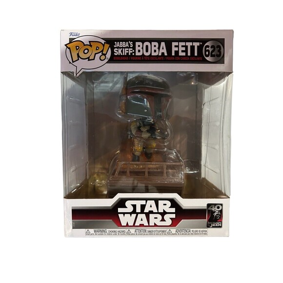 Funko Pop Star Wars Bounty Hunters Boba Fett Vinyl Figure - 55827 - Picture 1 of 3